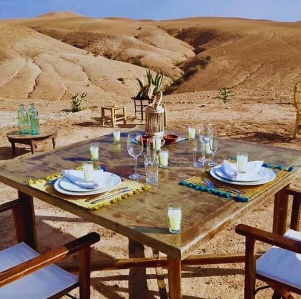 Agafay Desert Camel Ride and Dinner from Marrakech