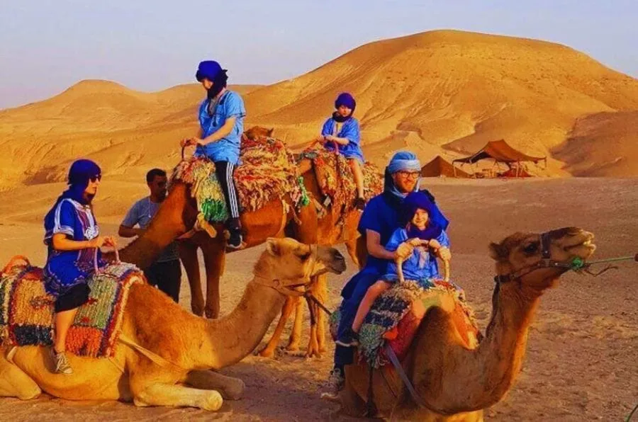 Agafay Desert Camel Ride and Dinner from Marrakech