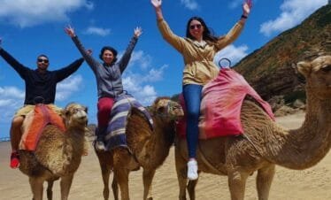 Camel Ride in Tangier
