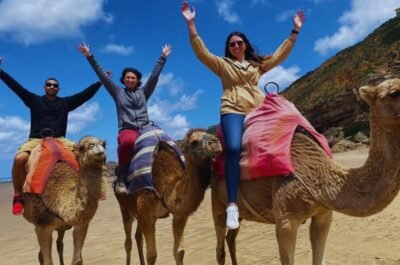 Camel Ride in Tangier