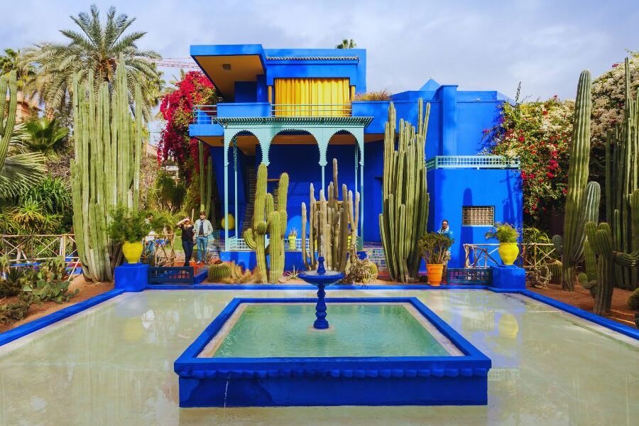 majorelle garden in marrakech