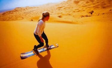 sunset camel ride in merzouga desert