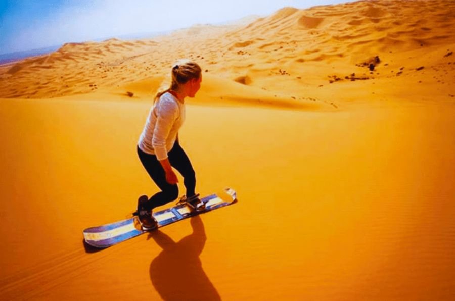 sunset camel ride in merzouga desert