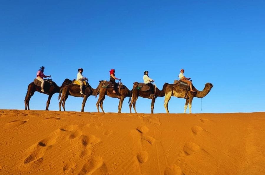 5 Days Tour from Fes to Marrakech via Merzouga Desert